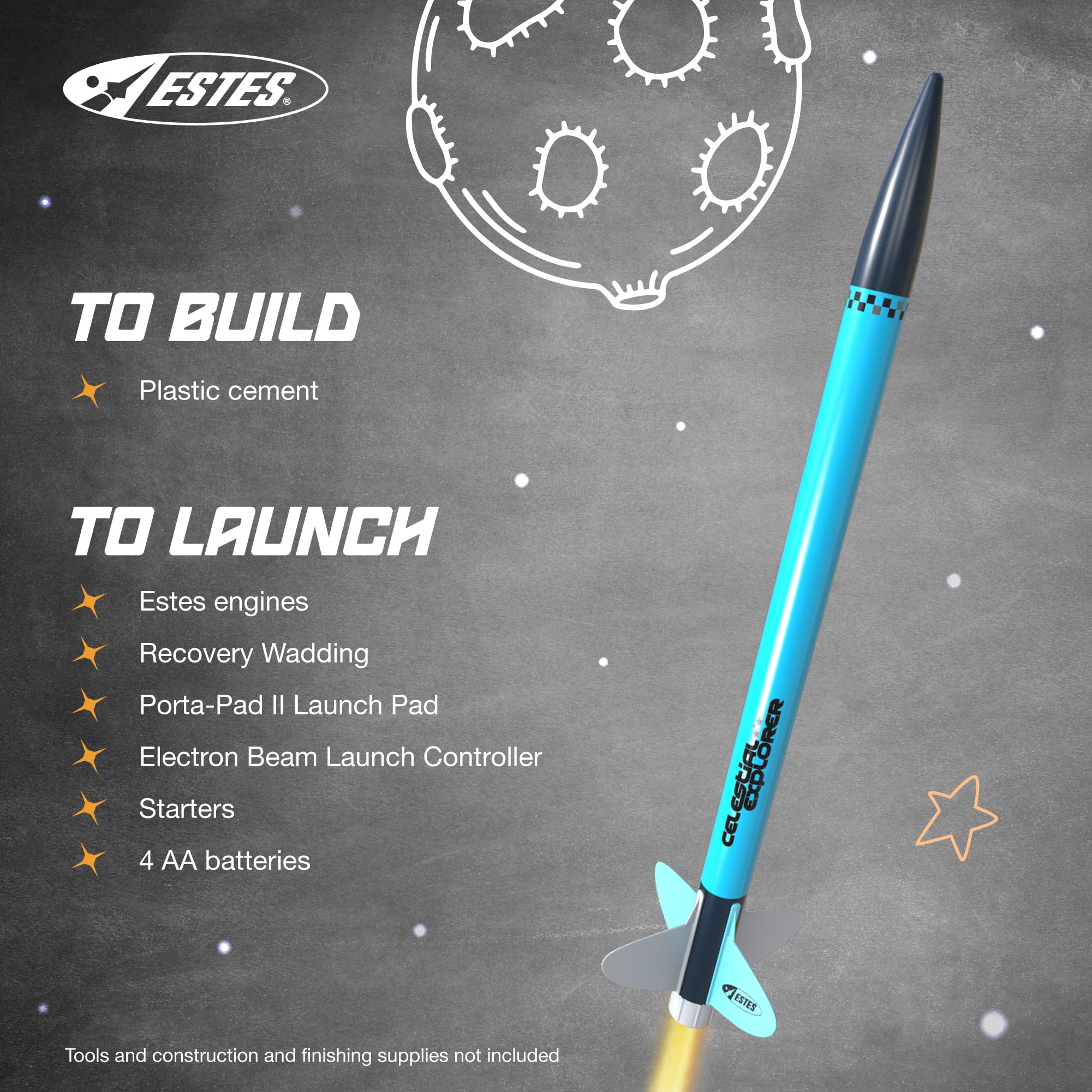 Amazon.com: Estes 0689 Celestial Explorer Model Rocket Kit